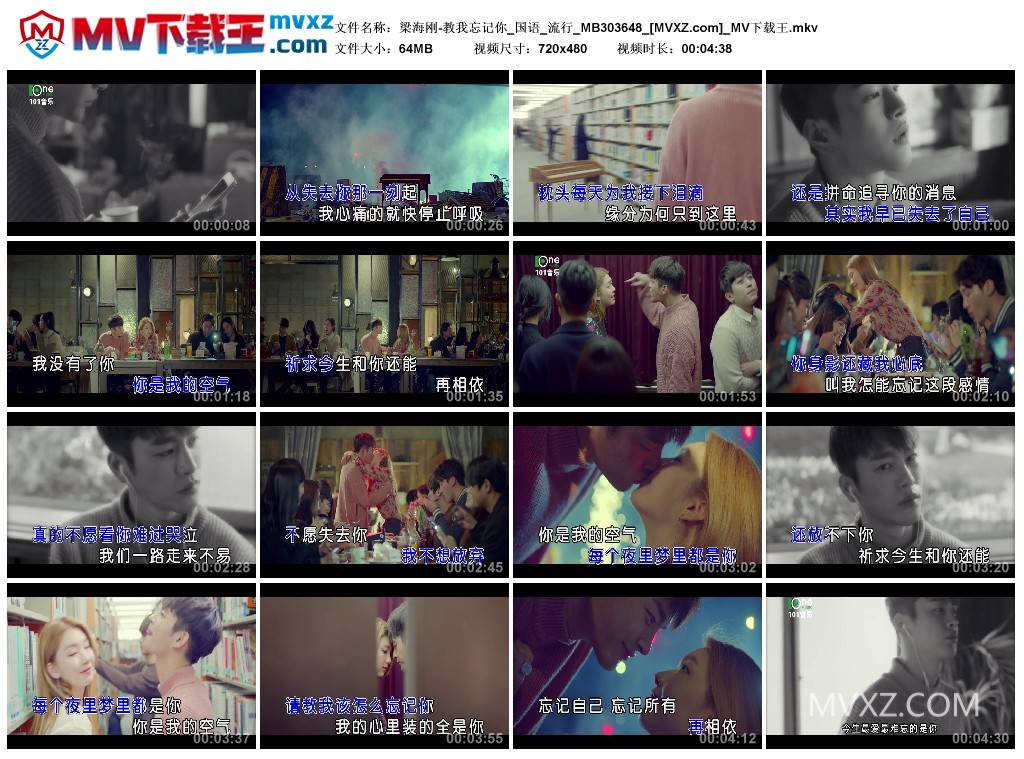 梁海刚-教我忘记你_国语_流行_MB303648